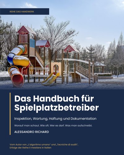 Copertina dell'edizione tedesca: Das Handbuch für Spielplatzbetreiber