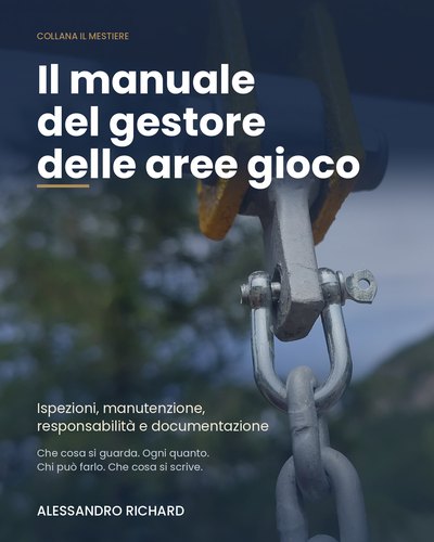 Copertina del libro Il manuale del gestore delle aree gioco